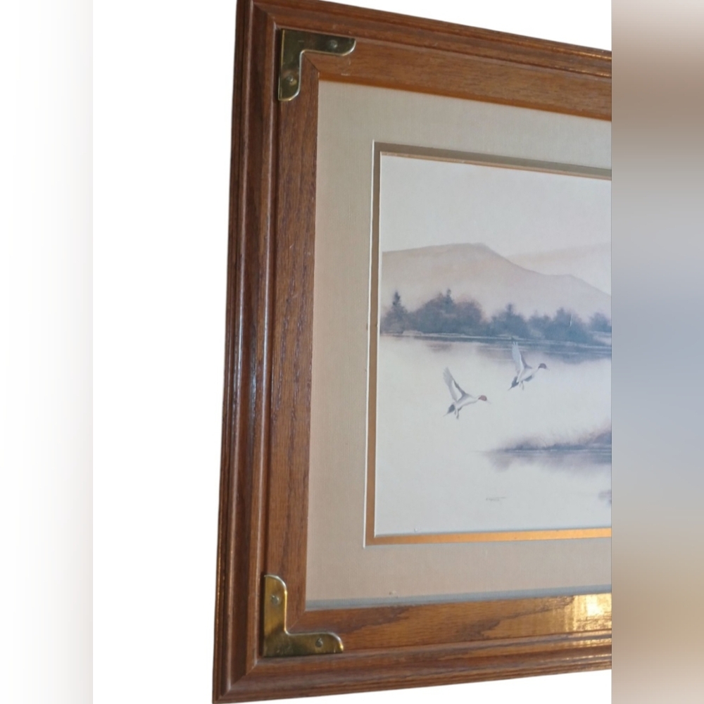Vintage F. Massa Landscape Print | Very Heavy - Picture 3 of 11